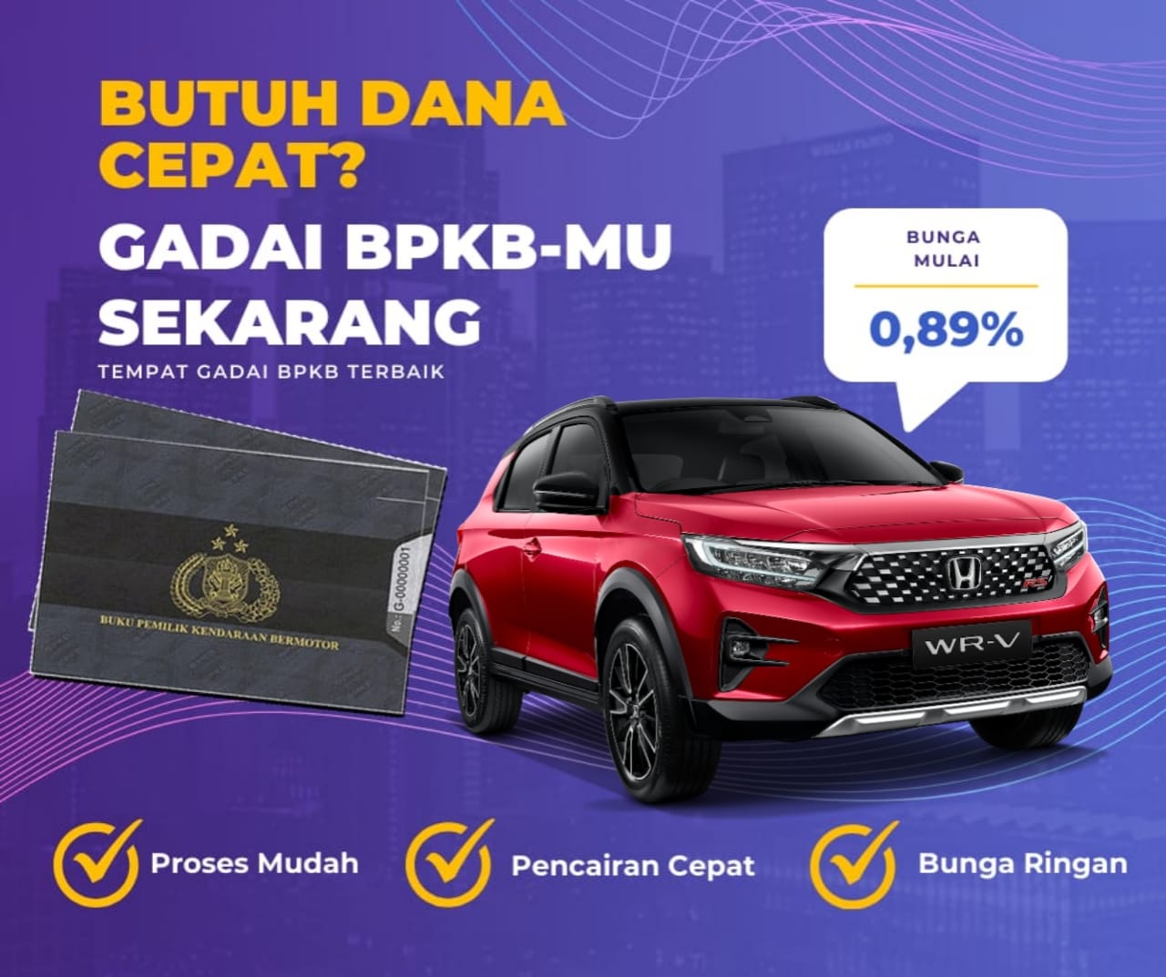 Kredit Jaminan Bpkb Mobil Honda Mrv Dapat Dana Berapa? Seperti Ini Simulasinya